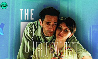 The Brutalist Movie Poster Adrien Brody Felicity Jones