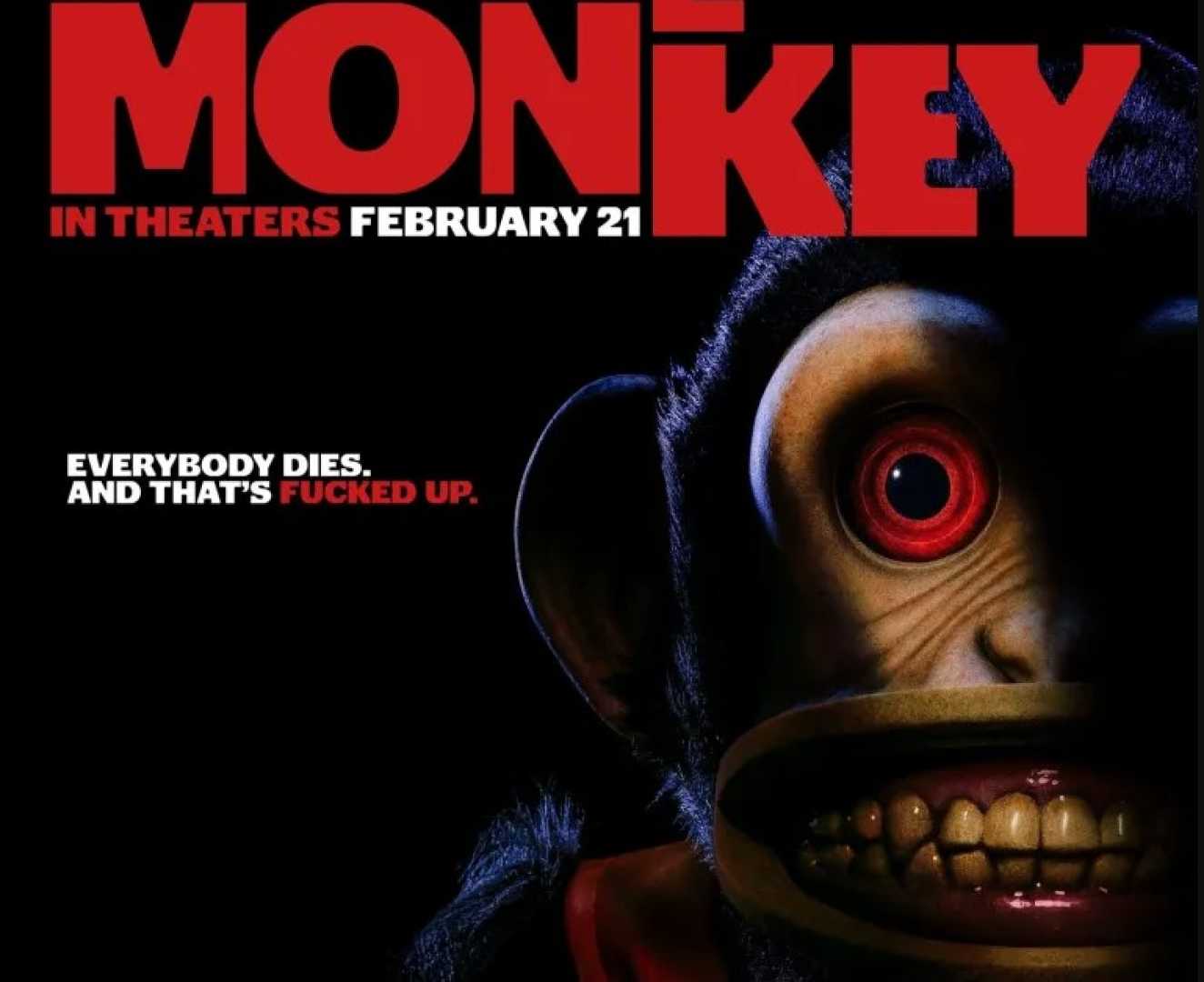 The Monkey Movie Poster 2025