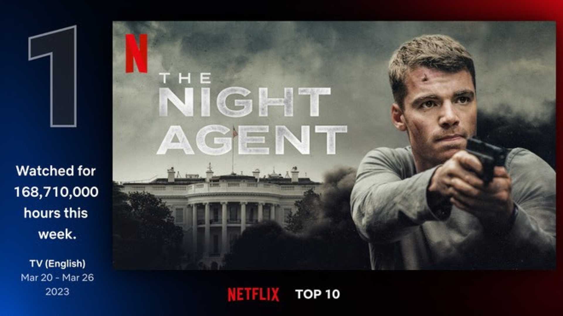 The Night Agent Season 2 Netflix Promotional Poster