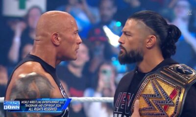 The Rock And Roman Reigns Wwe Face Off