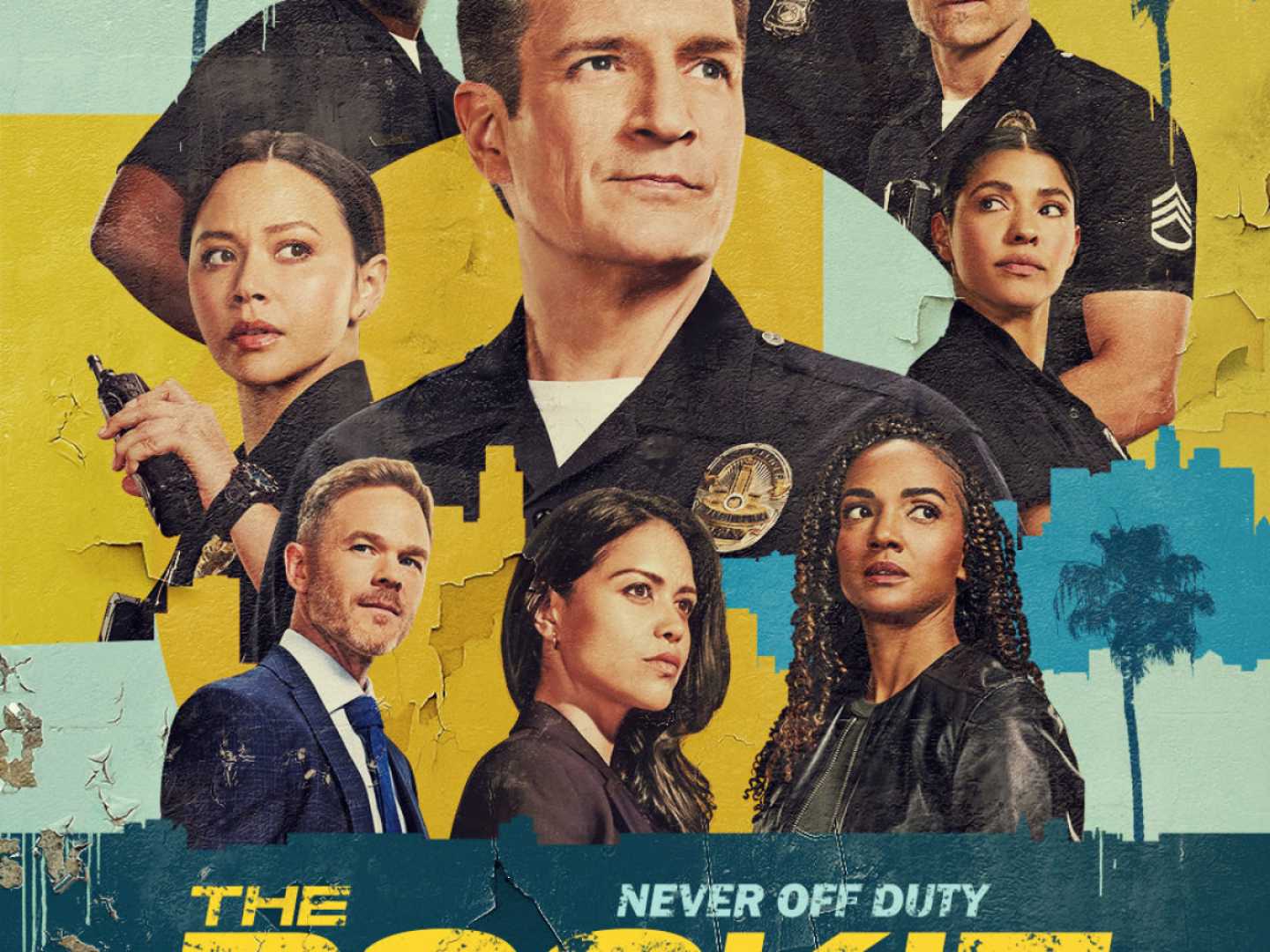 "the Rookie Season 7 Cast Promotional Poster"