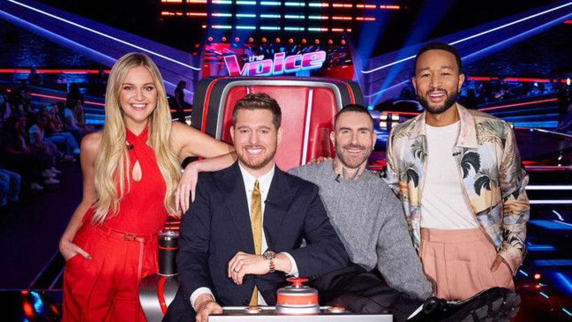 The Voice Season 27 Coaches Group Photo