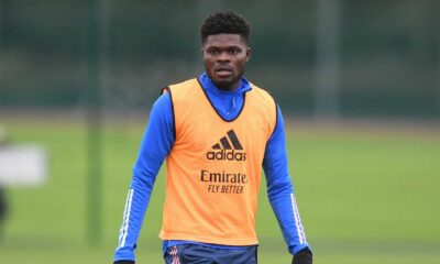 Thomas Partey Arsenal Training 2025