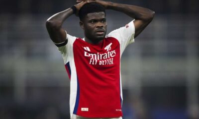 Thomas Partey Arsenal Vs Newcastle 2025