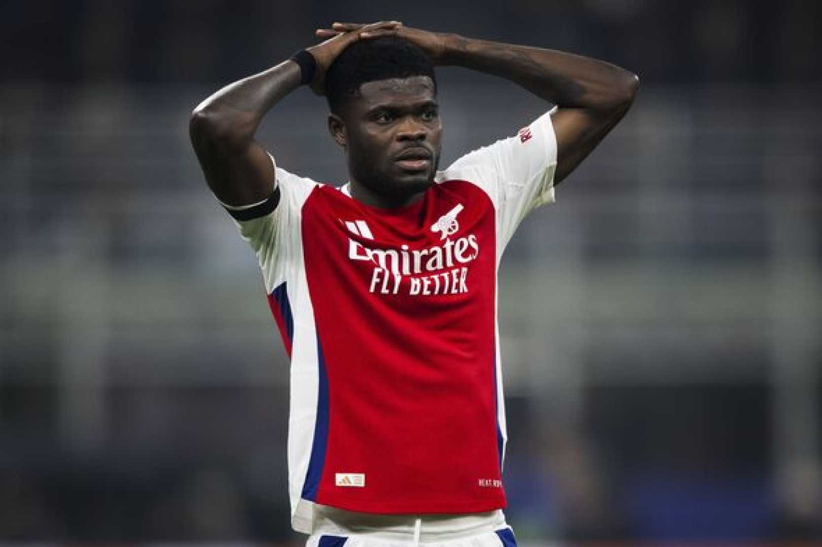 Thomas Partey Arsenal Vs Newcastle 2025