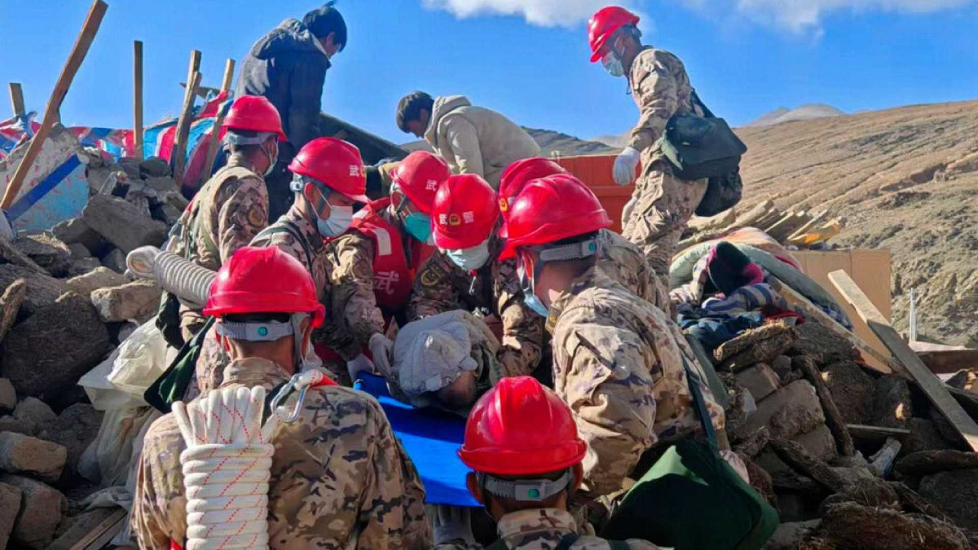 Tibet Earthquake 2025 Rescue Operations