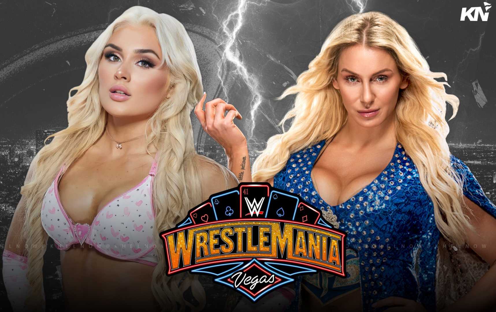 Tiffany Stratton Charlotte Flair Wrestlemania 41