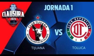 Tijuana Vs Toluca Liga Mx 2025 Match