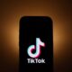 Tiktok Logo On Phone Screen 2024