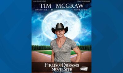 Tim Mcgraw Field Of Dreams Concert Dyersville Iowa