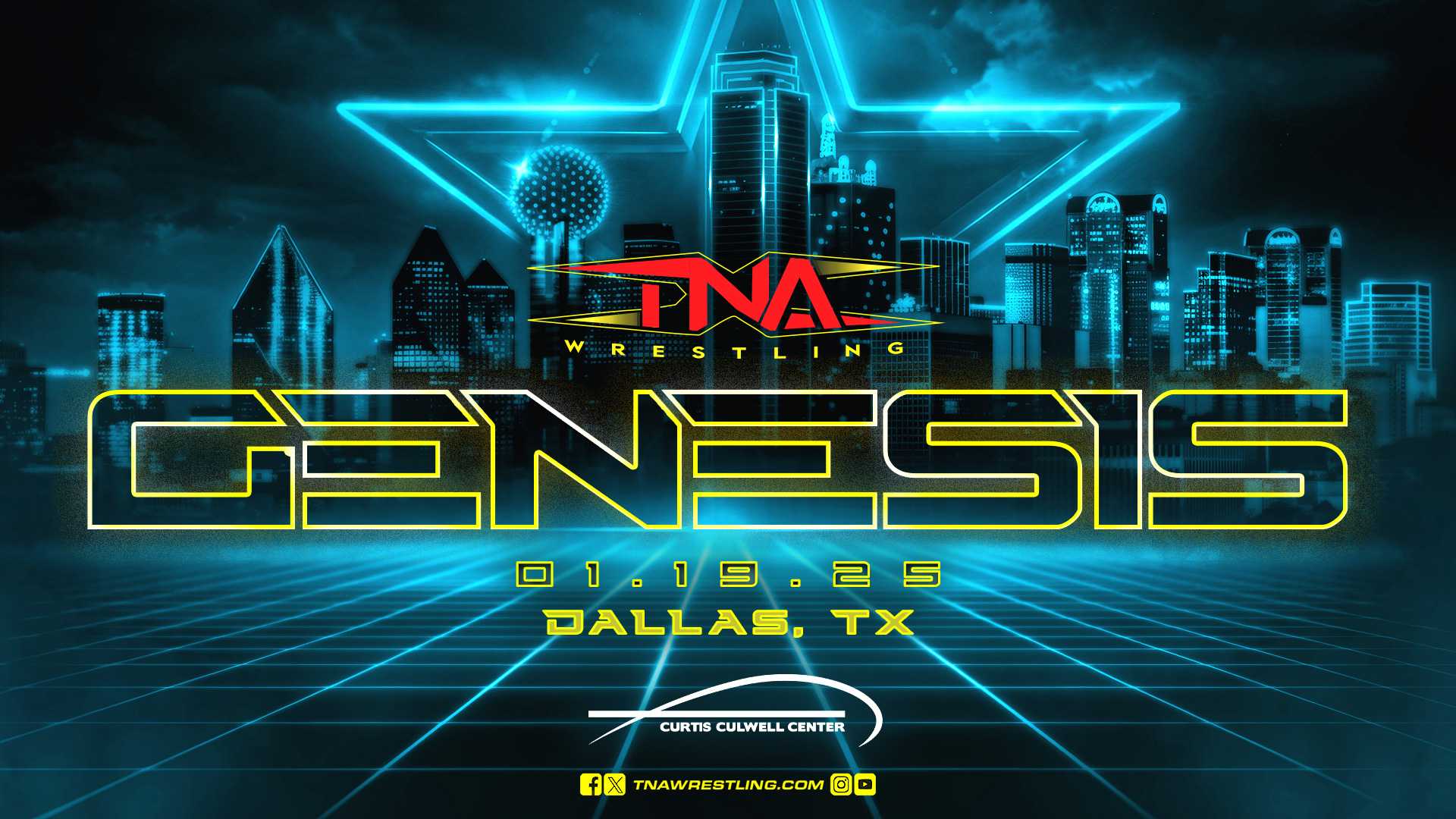 Tna Genesis 2025 Wrestling Event Dallas