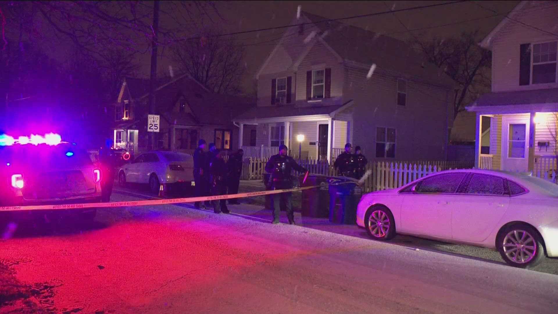 Toledo Ohio Congress Street Shooting Scene