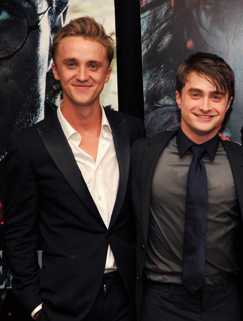 Tom Felton And Daniel Radcliffe Harry Potter Reunion