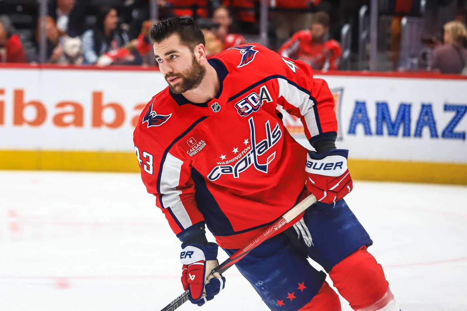 Tom Wilson Washington Capitals 800th Nhl Game