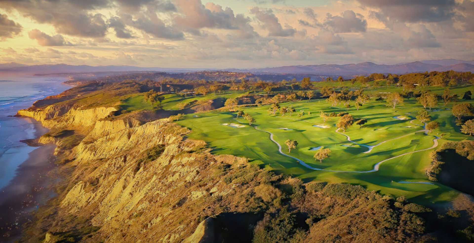 Torrey Pines Golf Course Aerial View 2025