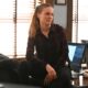 Tracy Spiridakos With Dog Nala On Chicago P.d. Set