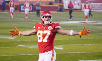 Travis Kelce Kansas City Chiefs Playoff Game