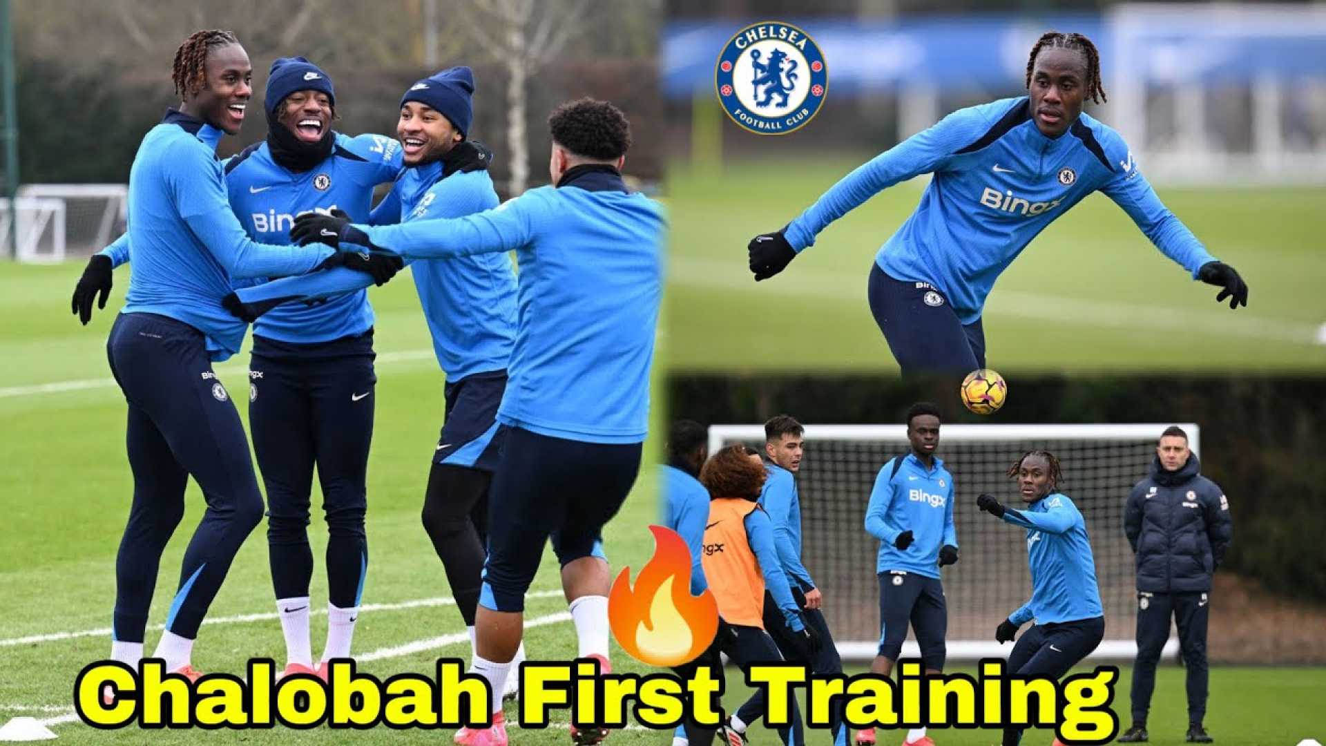 Trevoh Chalobah Chelsea Training Cobham