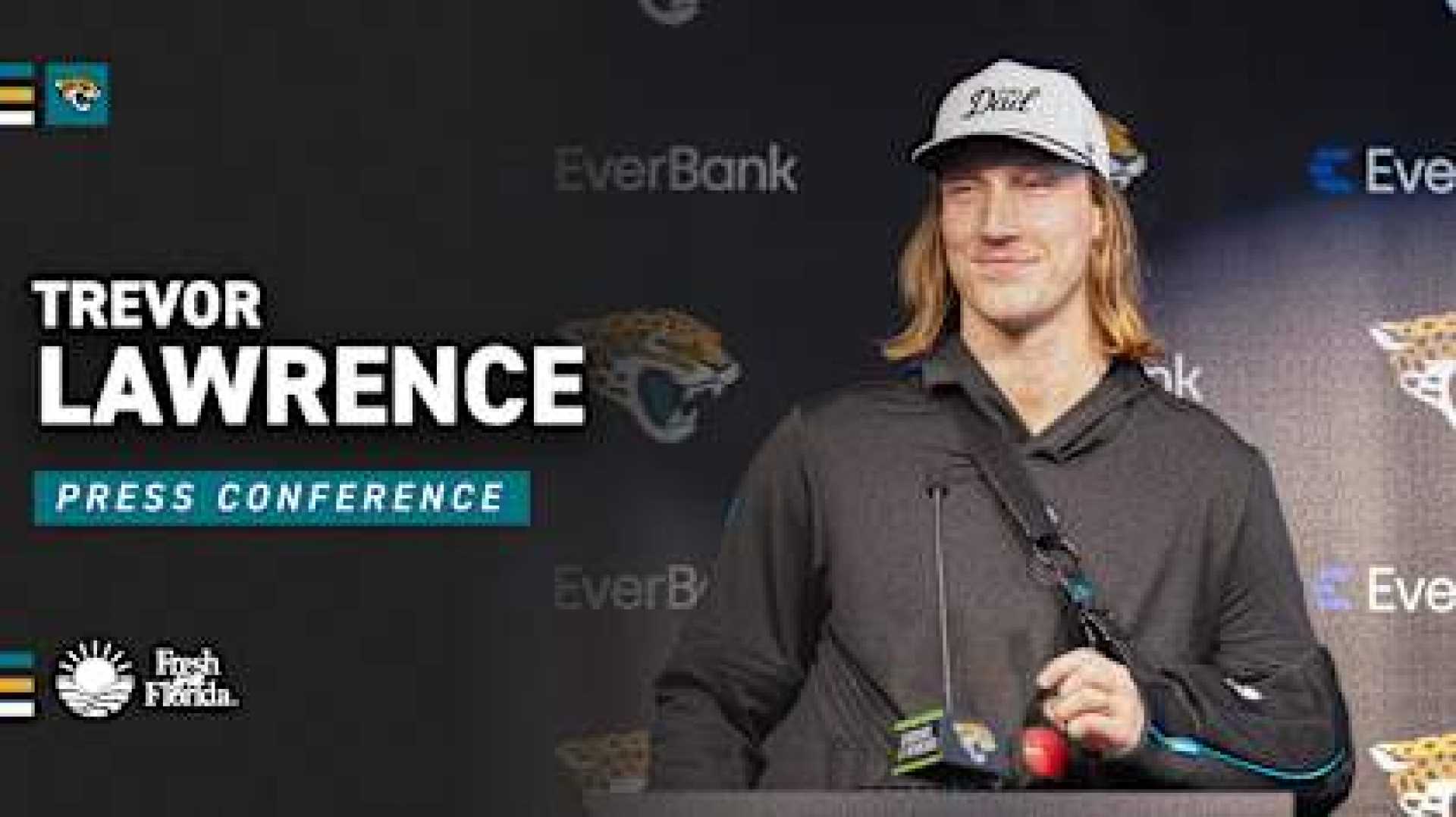 Trevor Lawrence Jaguars 2024 Press Conference