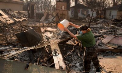 Trump California Fire Damage Pacific Palisades 2025