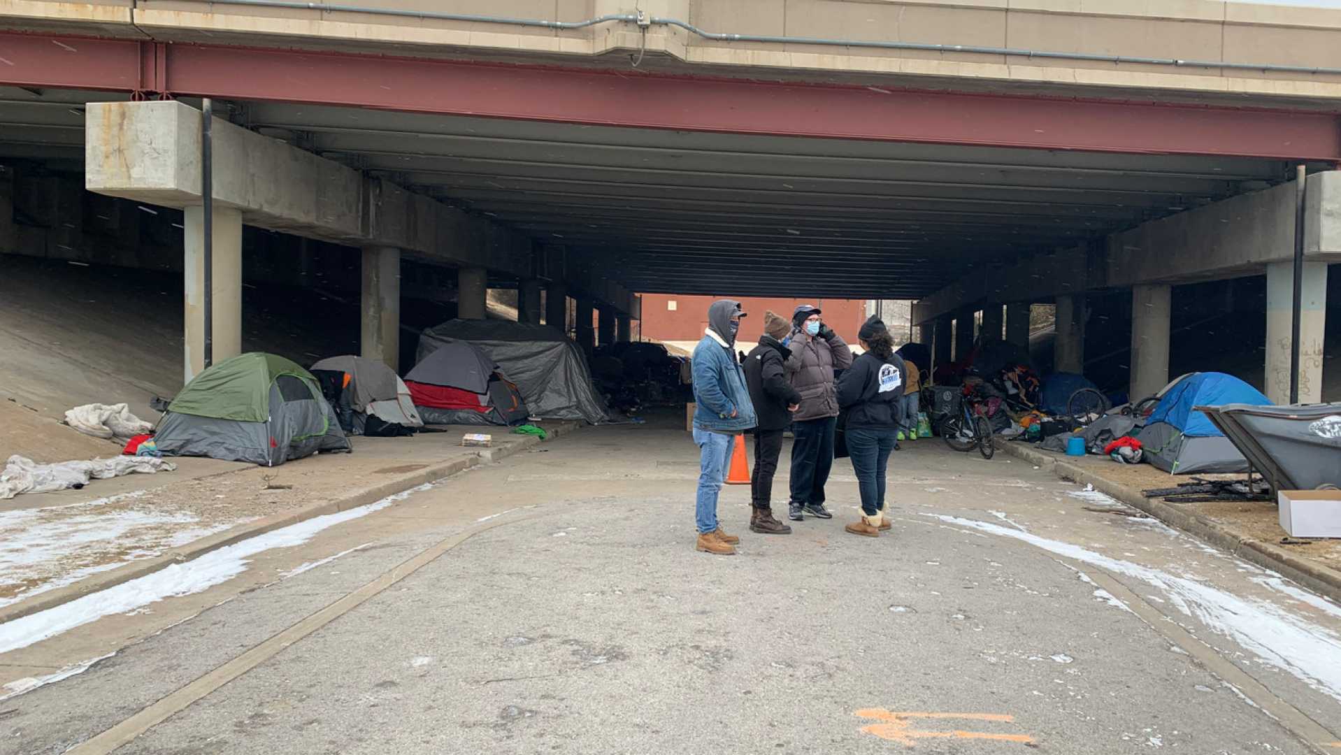 Tulsa Winter Warming Station Homeless Shelter