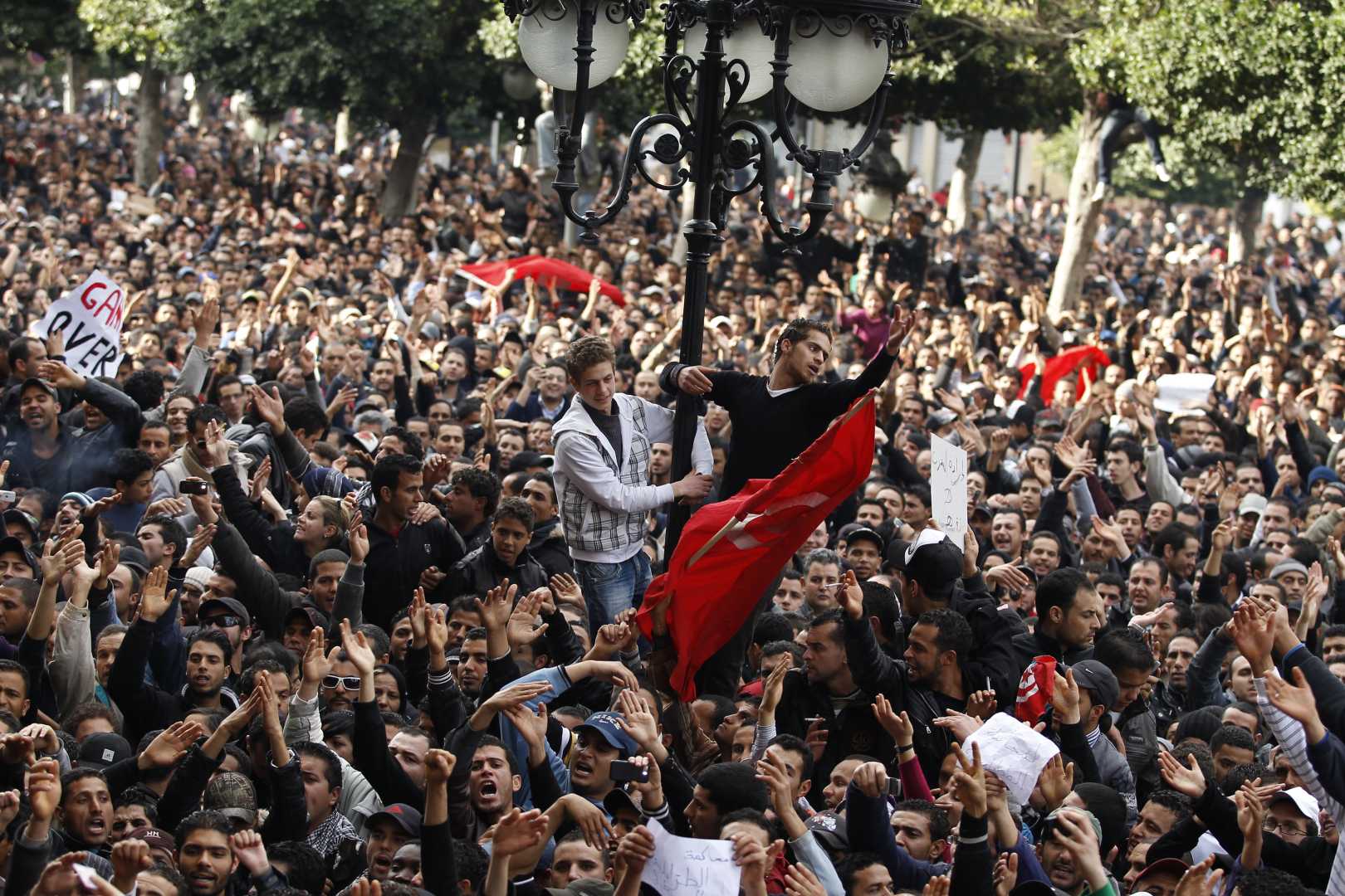 Tunisia Arab Spring Protest 2025