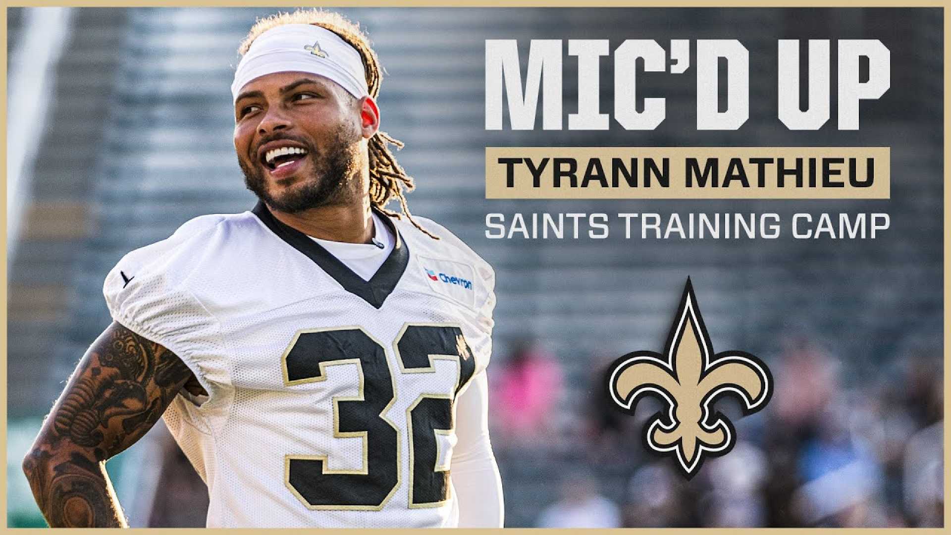 Tyrann Mathieu New Orleans Saints 2024 Action