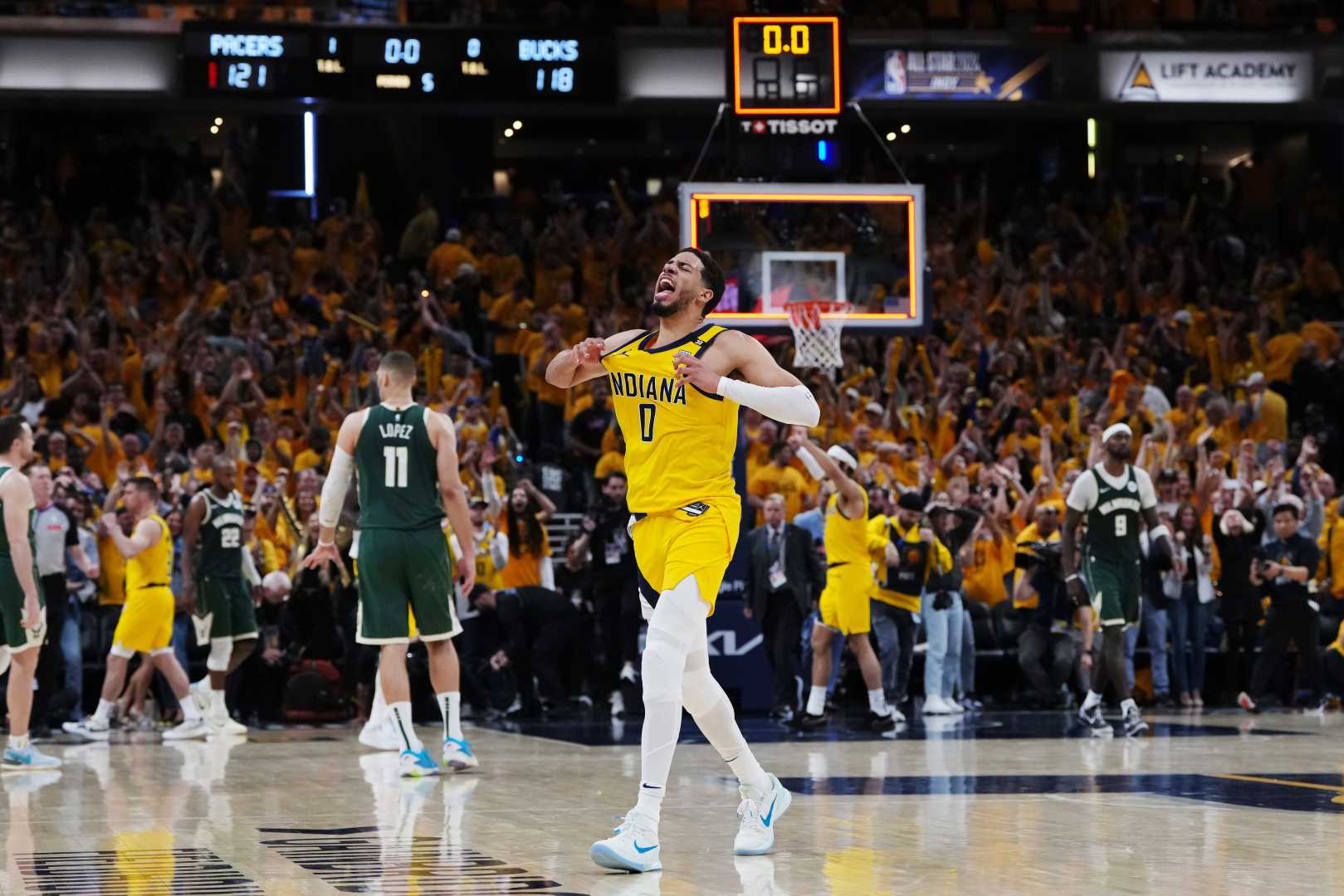 Tyrese Haliburton Nba Playoff Game 2024