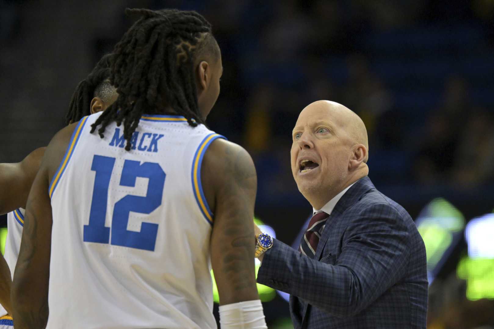 Ucla Basketball Coach Mick Cronin Angry