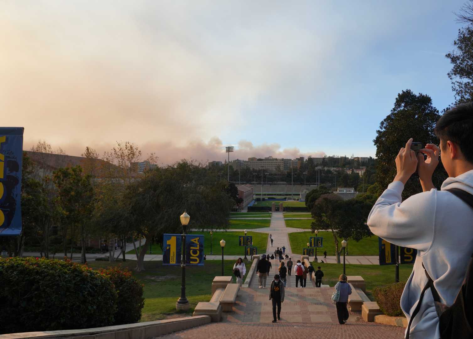 Ucla Campus Wildfire Smoke 2025