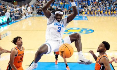 Ucla Vs Oregon Basketball Game At Pauley Pavilion