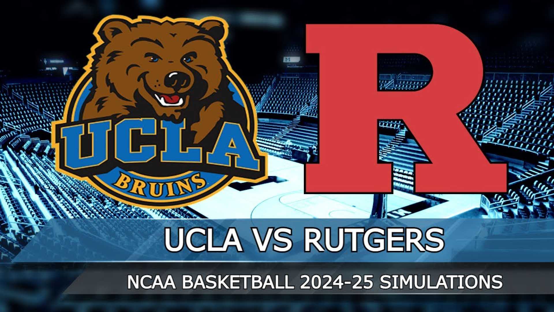 Ucla Vs Rutgers Basketball Game 2025