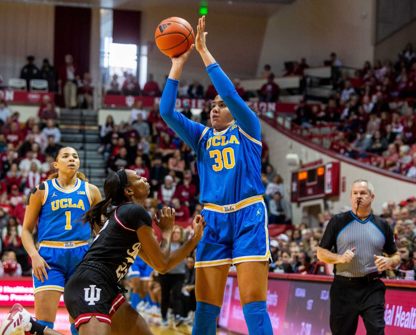 Ucla Women's Basketball Vs Purdue 2025 Game Action