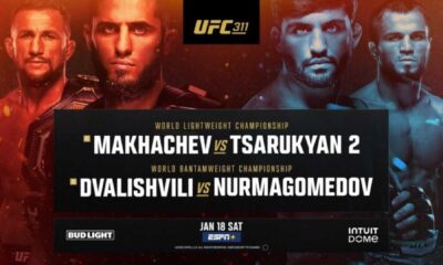 Ufc 311 Makhachev Tsarukyan Intuit Dome