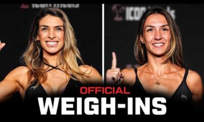 Ufc Vegas 101 Weigh Ins Mackenzie Dern Amanda Ribas