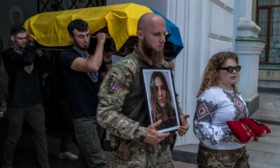 Ukrainian Soldier Funeral Kyiv Cathedral 2024