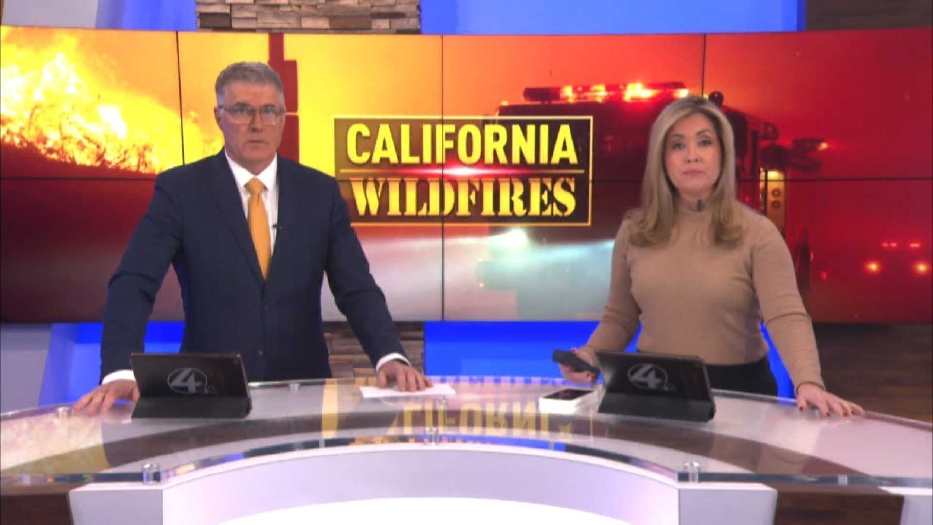 University Of Arizona Students California Wildfires Support