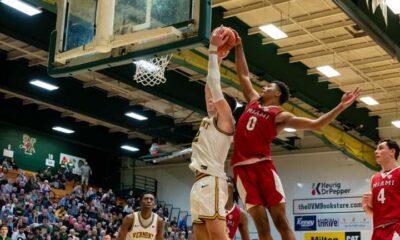 University Of Vermont Women's Basketball Game Action