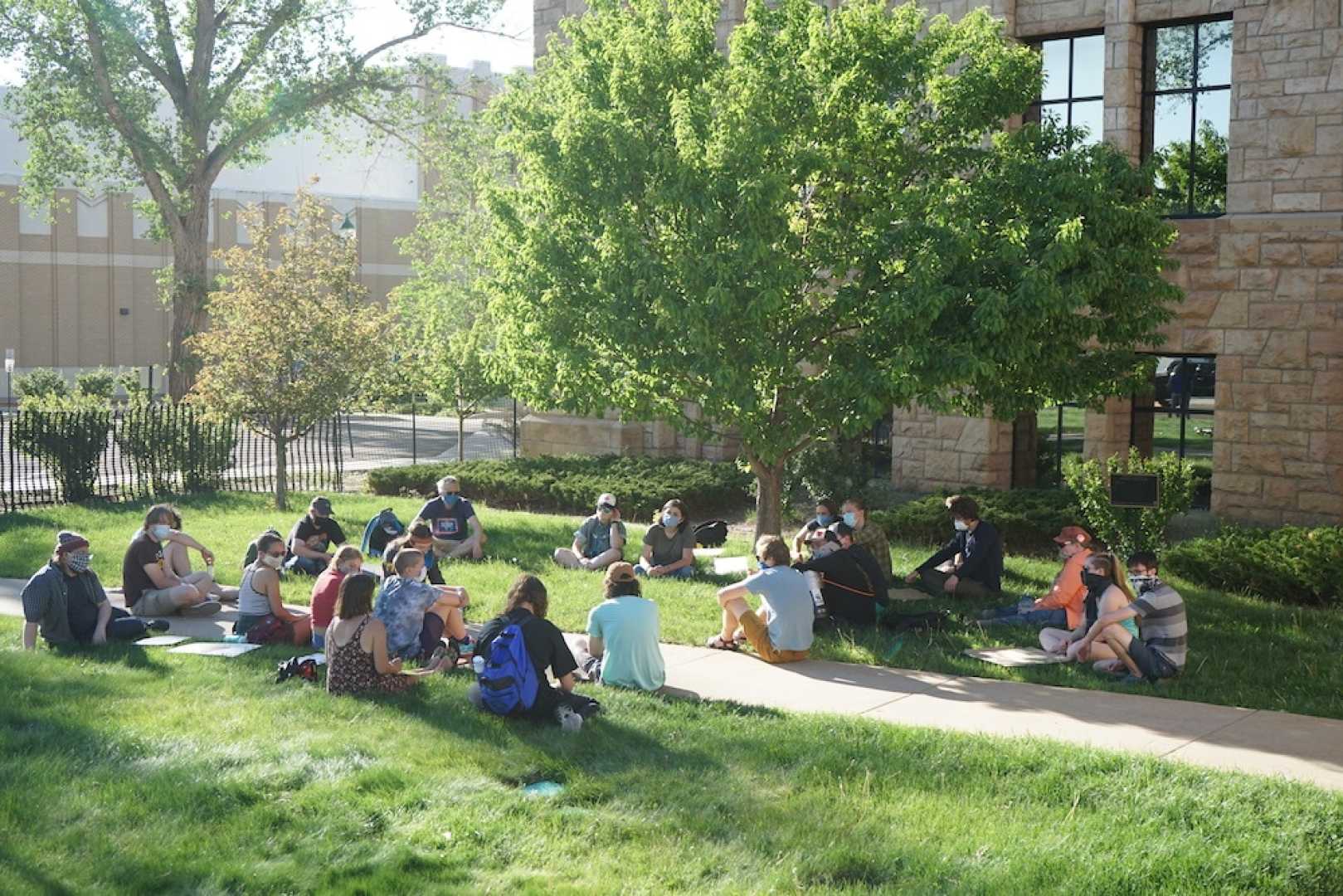 University Of Wyoming Student Protest Albany County Courthouse