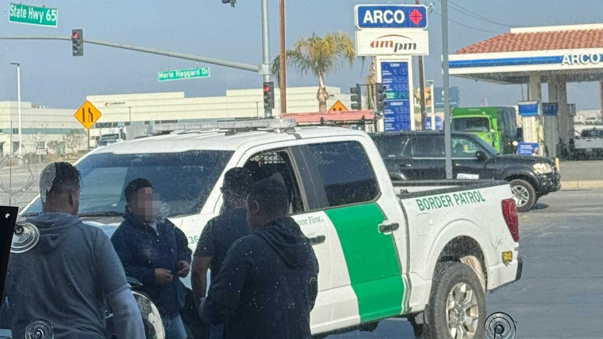 U.s. Border Patrol Arrests Migrants In California