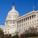 U.s. Capitol Building With Tax Documents