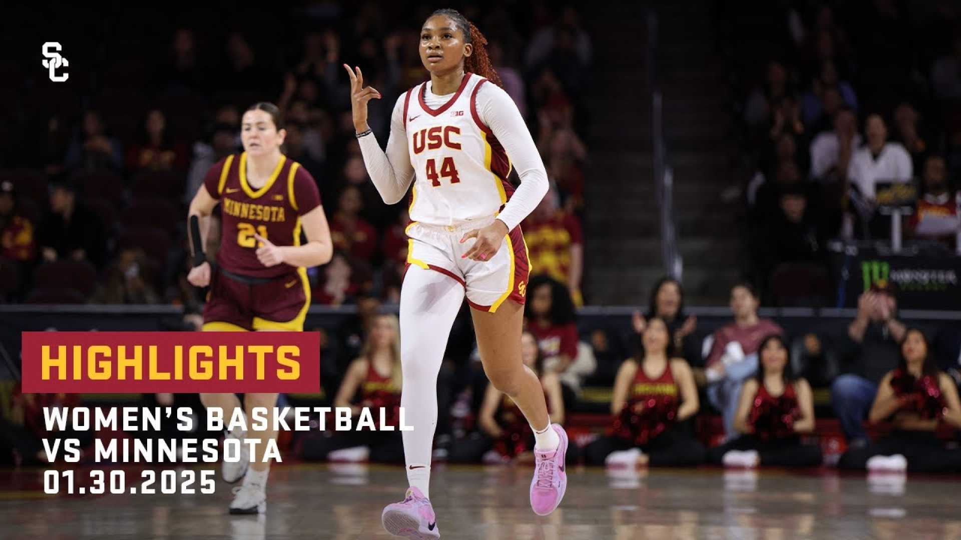 Usc Women's Basketball Game Vs Minnesota 2025