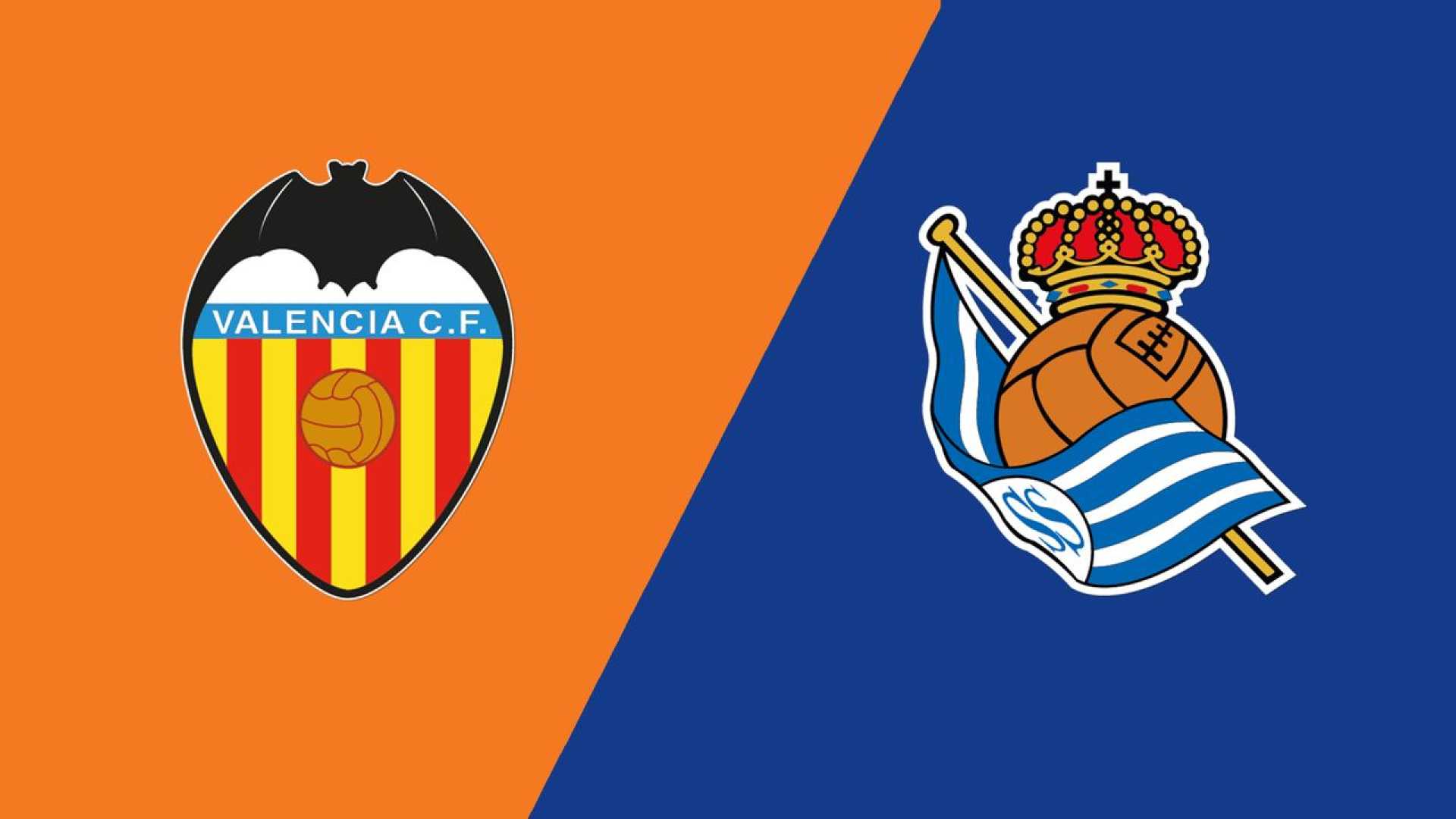 Valencia Cf Vs Real Sociedad La Liga Match