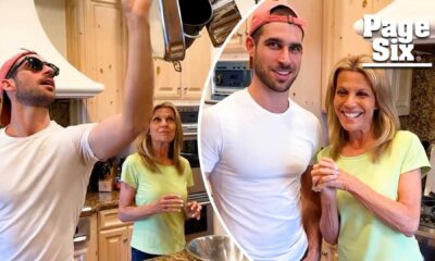 Vanna White And Nikko Santo Pietro Cooking Video