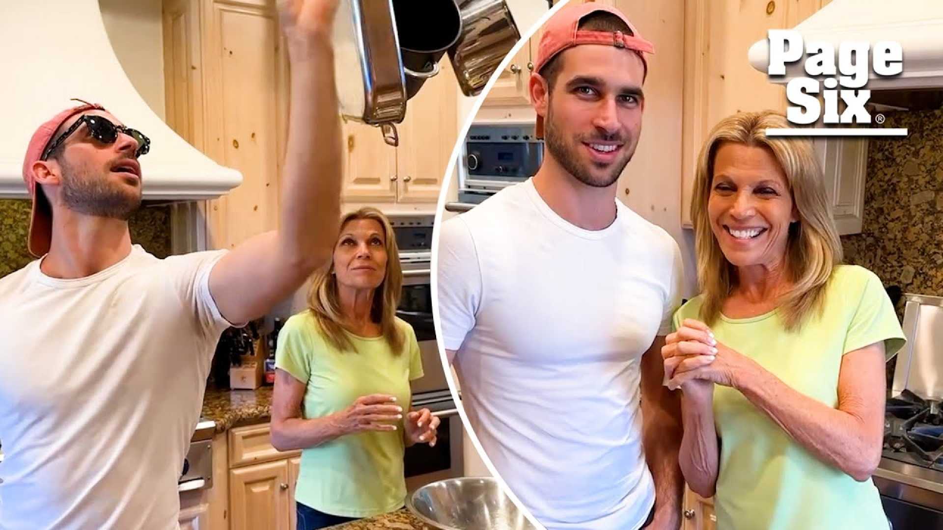 Vanna White And Nikko Santo Pietro Cooking Video