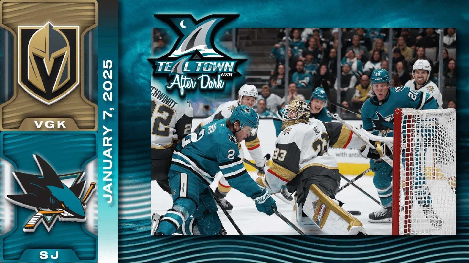 Vegas Golden Knights Vs San Jose Sharks 2025