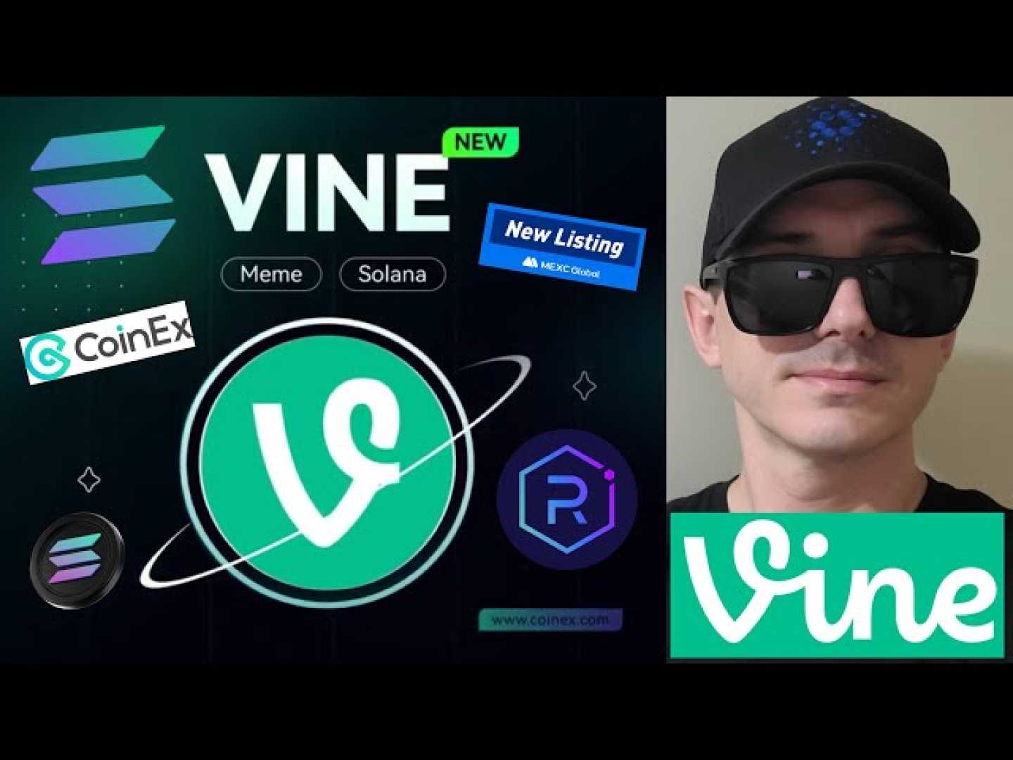 Vine Meme Coin Solana Blockchain Crypto