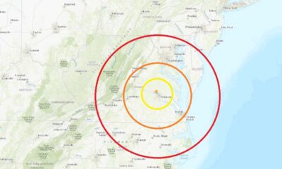 Virginia Earthquake Map 2023 Usgs