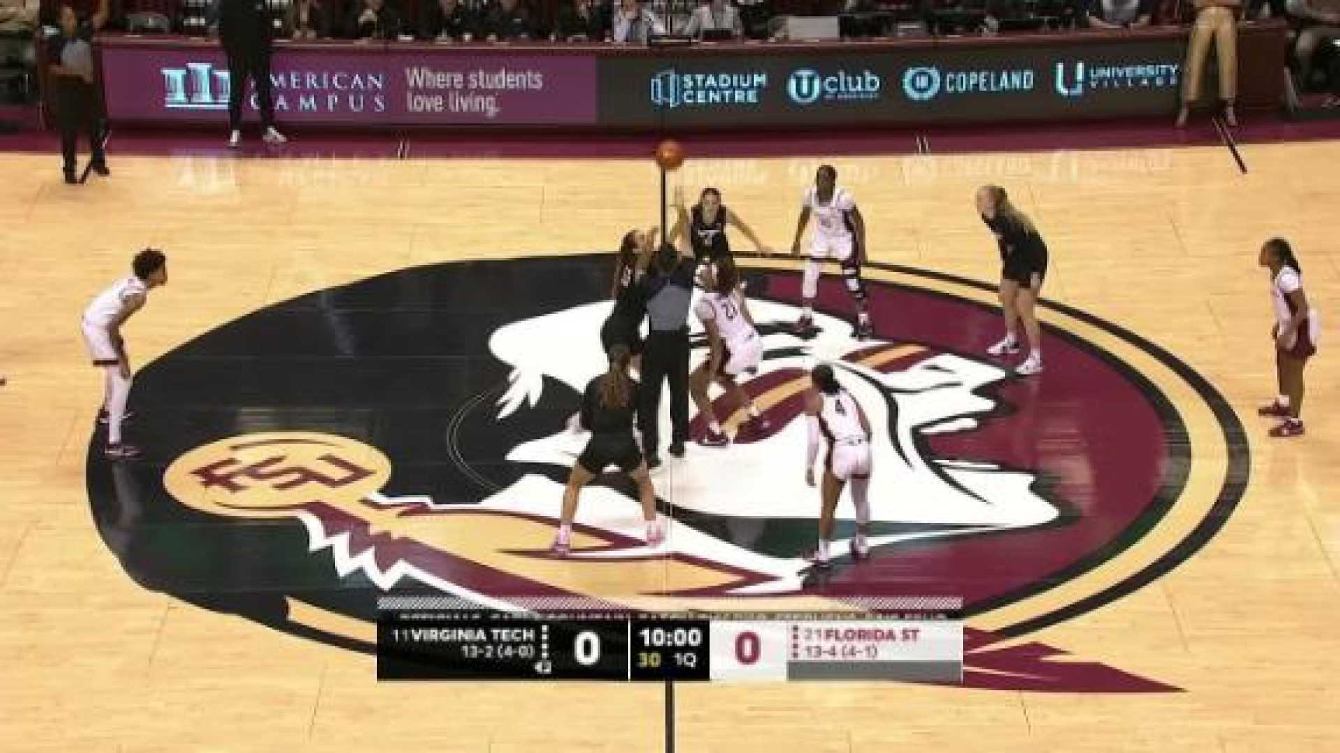 Virginia Tech Vs Florida State Basketball Game 2024