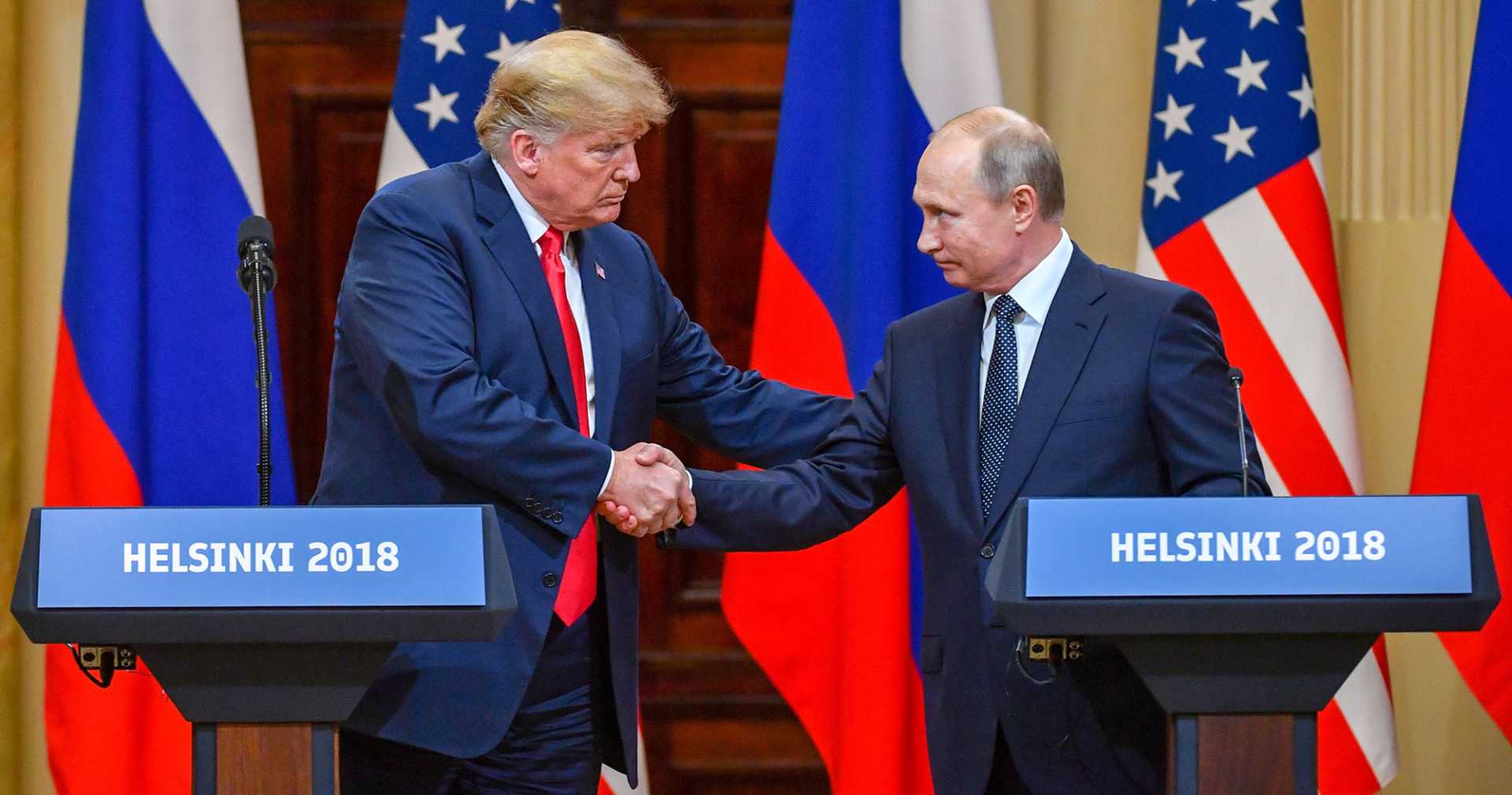 Vladimir Putin And Donald Trump Meeting